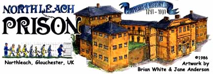 Northleach Prison paper model