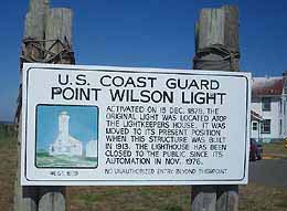 Point Wilson keep out sign