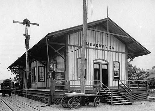 Lovely turn of the century Train Station