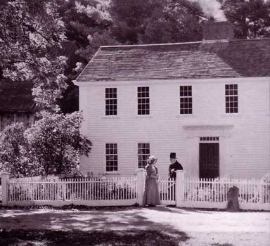 saltbox house parsonage