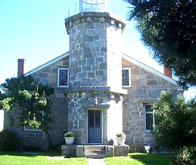 Stonington Lighthouse front view