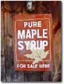 MAPLE SYRUP SIGN