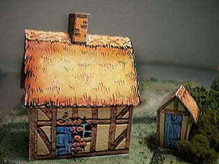 Thatched Cottage paper cardmodel