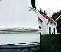 The Umpqua Light house-rear