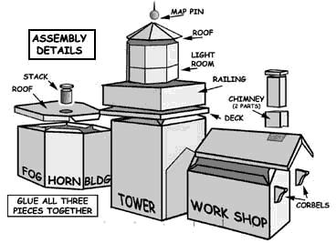 WEST PORT LIGHTHOSUE-assy details