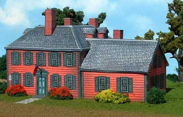 Wright's Tavern paper model