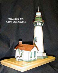 Yaquina Head Light house model