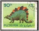 stegosaurus postage stamp Fujiera