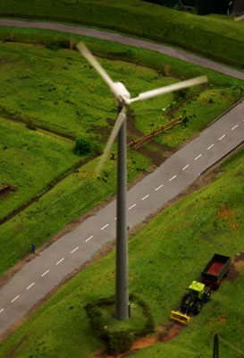 Wind Turbine from above