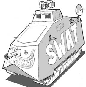 Swat tank sketch