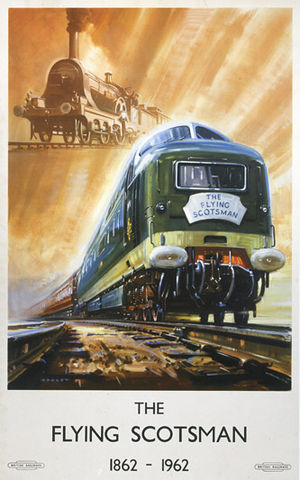 Flying Scotsman Poster