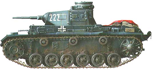 army tanks cartoon. Panzer Pz-III-Tank