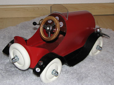 Wolfie's Pedal Car