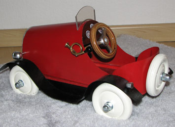 Wolfie's Pedal Car