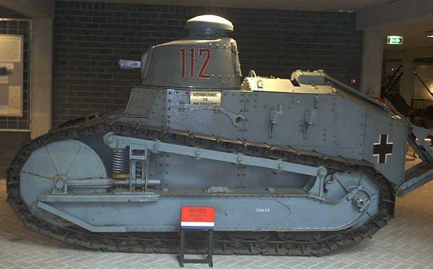 Captured FT-17 Light Tank