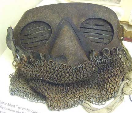 Splatter Mask for WWI Tank crews