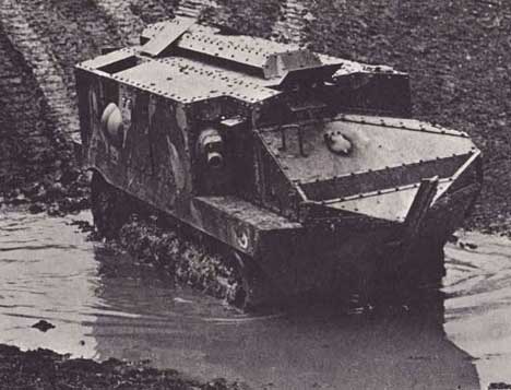 Schneider CA wallowing in French mud