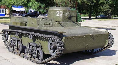T-38 Russian WWII tank