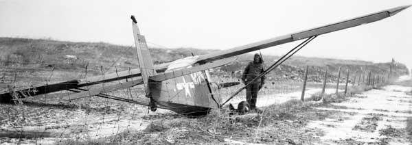Aeronca L16 Grasshopper Crash