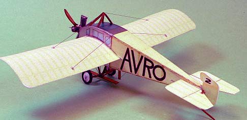 Avro-F cardmodel