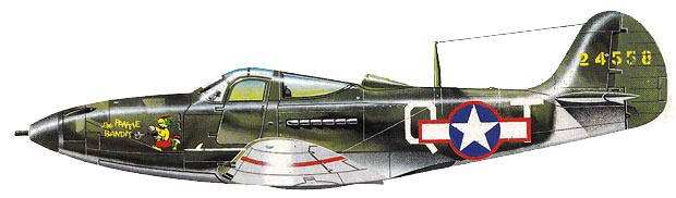 P-39 Bell Airacobra - Tunisia  version 