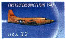 Bell X-1 stamp