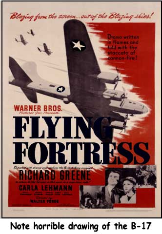 B-17 Movie Poster-terrible