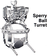 Boeing B-17 Flying Fortress Sperry Ball Turret B17 Bomber