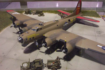 B-17 World War II 2 Bomber Boeing Model
