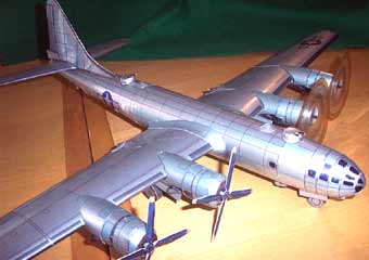 Boeing B-29 Superfortress Super Fortress World War II 2 ww2 wwii Bomber Model