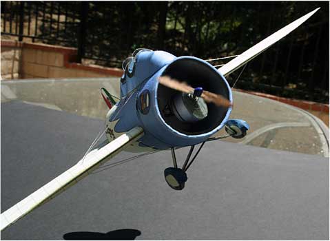 Flying Barrel model