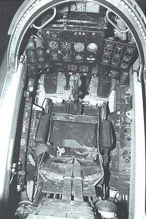 Convair XFY-1 Pogo Cockpit