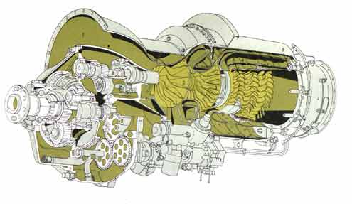 Allison Turboprop Engine for Convair Pogo Experimental Aircraft