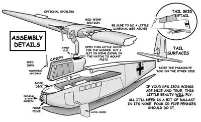 Assembly Details of the DFS 230
