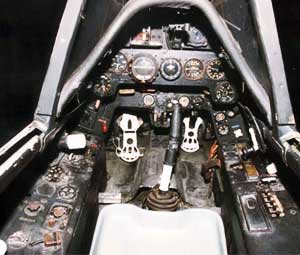 Cockpit of the Fw 190