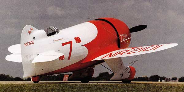 Gee Bee Racer Parked