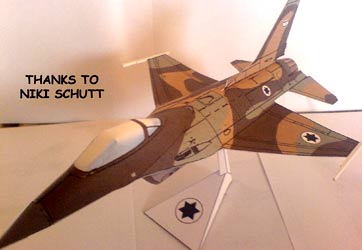 Israeli F-16 model