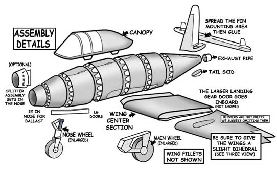 Gloster E28 Assembly