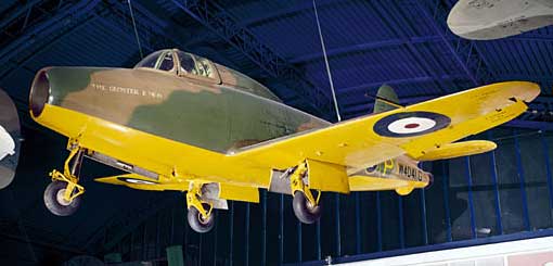Gloster E28 in Museum