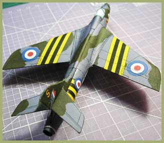 Hawker Hunter Fiddlersgreen Modeling Madness 2010 Winner