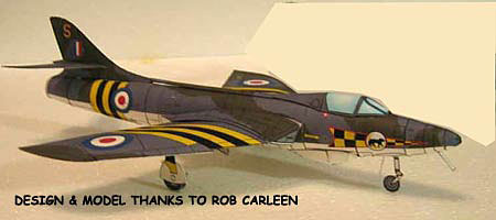 Rob's Hawker Hunter