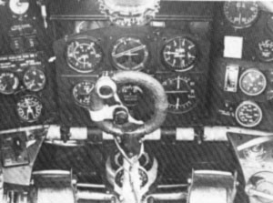 Hawker Typhoon's cockpit