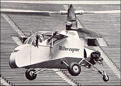 Hiller XH-44 flying