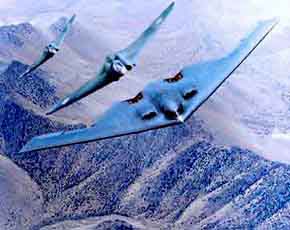 B-1 Bomber Flying wings