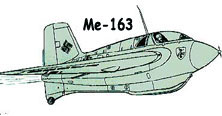 Me-163 flying WIng