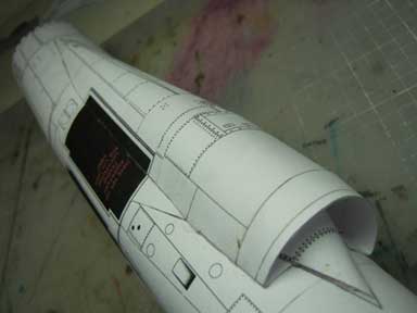 The F-104 intake system
