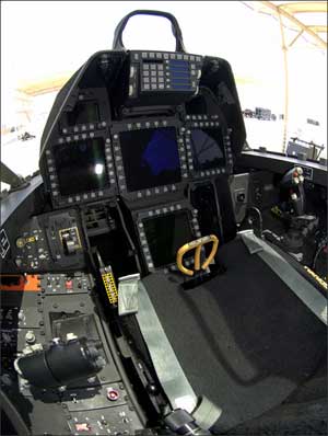 Lockheed F-22 Raptor Cockpit