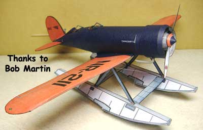 Lockheed Sirius Model submitted by Bob Martin