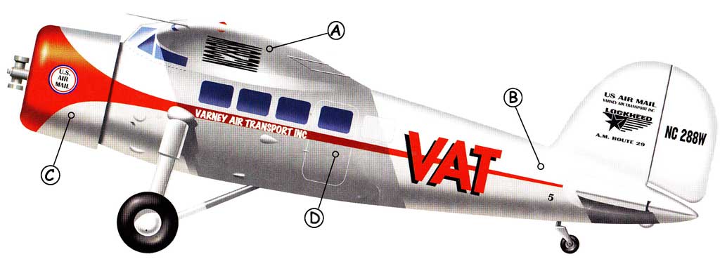 Lockheed Vega Callout