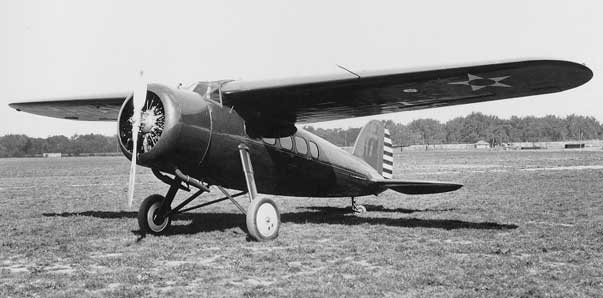 VEGA-USAAF version in the 1920s